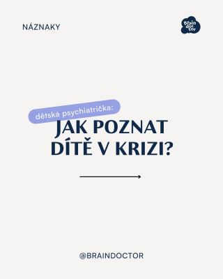 Jak poznat dítě v krizi? #detskapsychiatrie #braindoctor #krize #dusevnizdravi